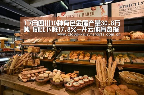 1~7月四川10种有色金属产量30.8万吨 同比下降17.8%-开云体育数据